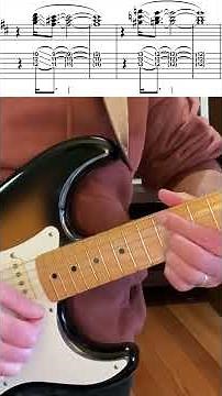 Knight Rider Theme on Guitar Using Boss Loopstation w/Tabs