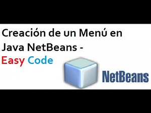 Creación de Menú en Java NetBeans - Easy Code