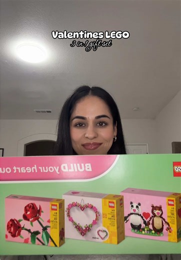 Loving this 3 in 1 LEGO gift set 🩷 You get all 3 sets in the box! #LEGO #walmartfinds #legofinds