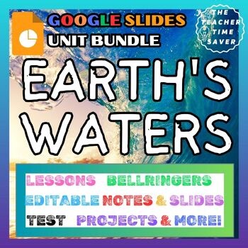 Ocean Currents Curriculum Digital Unit Bundle - Earth Science Notebook