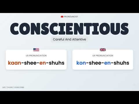 Learn How to Say CONSCIENTIOUS Perfectly 🇺🇸🇬🇧 (Step-by-Step)