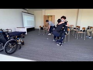 01 立ち上がり介護。実演動画（成功例）