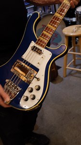 102K views · 2.3K reactions |  Feast your eyes on this beauty! A 1968 Azure Glow Rickenbacker 4001 bass in all its glory. From the rare blue finish to the custom Grover tuners, it's pure vintage magic.  Definitely not for sale, but who wouldn’t want this in their collection?  #VintageVibes #Rickenbacker #RareBass #GuitarPorn #BassGoals #MusicHistory | Bizarre Guitar | Facebook