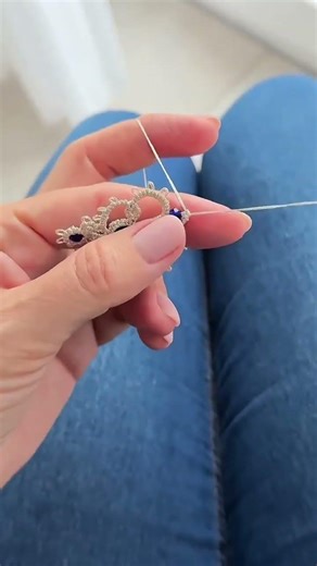 #tattingdesign #weaving #tatting #frivolite