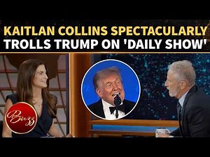 Kaitlan Collins & Jon Stewart RIDICULE Trump's WHCD Speech With BRUTAL JAB On 'The Daily Show'