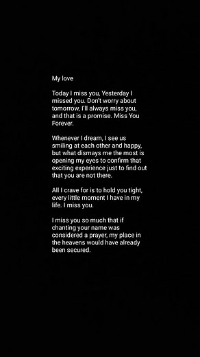 I miss your voice. I miss your touch. I miss your face. I do not need thousands of words to say that I miss you. There is hardly a second I spend without your thoughts. I miss you so much. i love you sweetheart 💖 Heartfelt Romantic miss you love quotes For My soulmate #imissyou #iloveyou #IKissYou #LovePoetry #heartfeltlovemessage #forher #couplegoals #ImissYouSoMuchBaby #relationship #couple #hearttouching #kiss #miss #lovepoem #dating #darling #heartwarming #romance #Romantic | Love Poems And