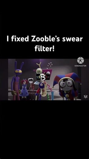I fixed Zooble’s swear filter #swearfilter #vogelkrashtv #censored #shorts #shortsviral #tadc