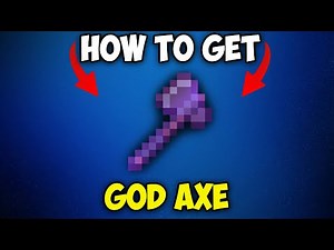 How to get GOD Axe in Minecraft 1.21.5
