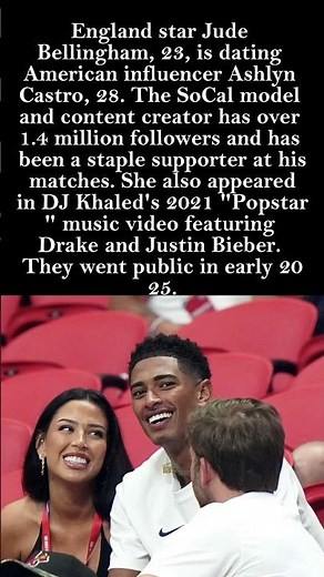 Who Is Jude Bellingham's Girlfriend? Meet Ashlyn Castro! ❤️⚽