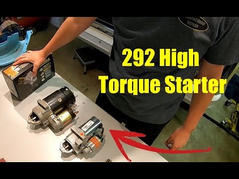Easy to find GM 292 High Torque Starter Install #Oldiron EP.33 #C10 #inline6