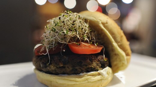 America's Test Kitchen Lentil and Mushroom Veggie Burgers
