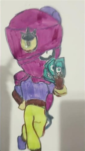 brawl stars tara çizimim😊😊 #universe #animation #motivational