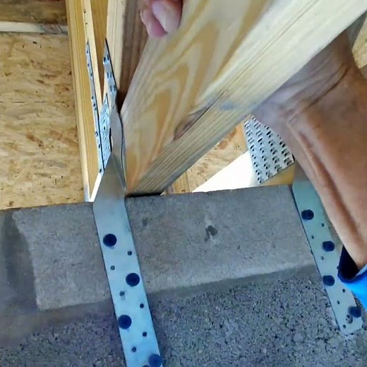 #Hurricane #strapping required by the #florida building #code. #experiencematters #dougabomb