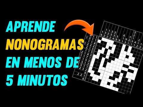 How to solve a nonogram in less than 5 minutes! 😱 EASY | TUTORIAL | ALL THE NUMBERS! | #1