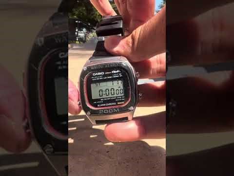 FIRST 200m Casio! DW-1000 Review