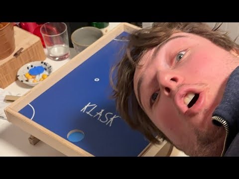 Klask Game🏆 Training for tournament with the worlds best players🔥✨