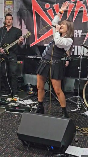 80K views · 760 reactions | We had to play inside at Royal Hotel Meredith due to bad weather- but it was an awesome arvo & everyone enjoyed❤️Science Fiction- great song❤️ Thanks for the video Dale❤️ | The Divinyls Story - It’s A Fine Line Tribute | Facebook