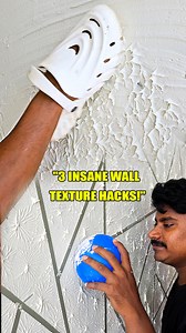 626K views · 7.5K reactions | 3 Insane Wall Texture Hacks Using Everyday Items! #InsaneHacks 勞 #MindBlowingDIY  #HomeMakeover ✨ #BeforeAfter  #CreativeDesigns | Creative Hacks 2.0 | Facebook