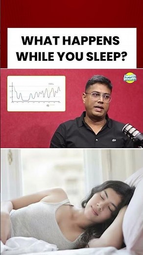 What Happens to Your Brain While You Sleep? Deep Sleep & REM Explained #sleep #rem #health