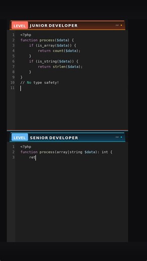Union Types - Mixed vs Specific Types #codereview