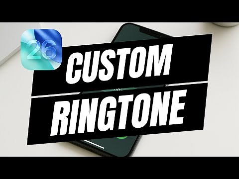 How To Make and Set Custom Ringtone On iPhone - Ringtone With ANY Audio