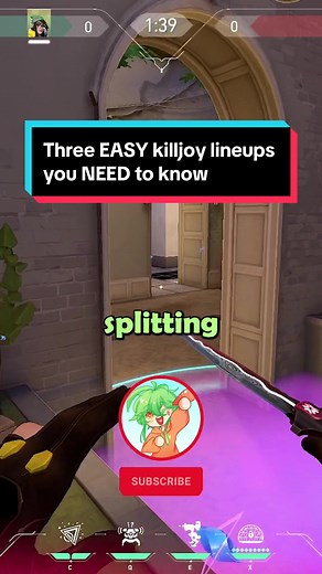 Three EASY killjoy lineups you NEED to know #valorant #valorantclips #valorantgaming