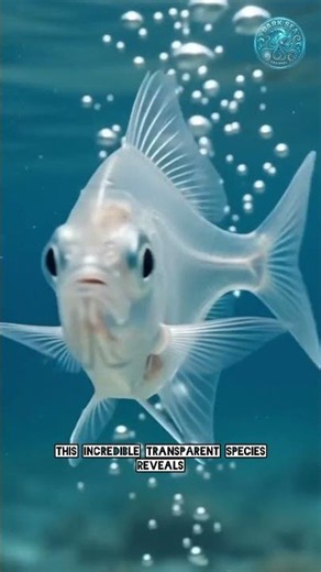 Have you ever seen a fish so transparent that you can see inside its body#shorts #explore #usa