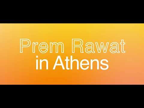 LiveStream on TimelessToday with Prem Rawat in Athens