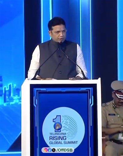 With the inauguration of Telangana Rising Global Summit 2025, our message was clear that Telangana is actively building the future with purpose and long-term vision. The State’s strong economic performance, higher-than-national growth rates and innovations like the AI-powered village in Manthani reflect how deeply future-ready progress is taking shape. The Summit also set the direction for the next decade with initiatives such as Bharat Future City, the Telangana AI Innovation Hub, TGDeX, AI Uni