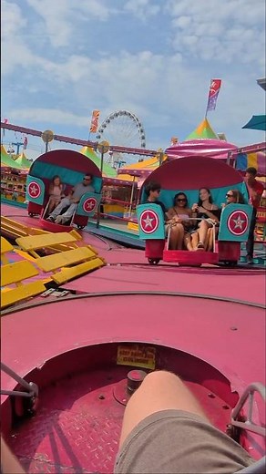Classic Tilt a Whirl Ride at the CNE
