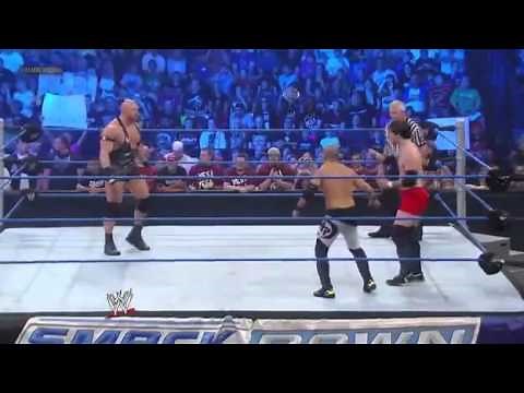 Ryback vs 2 Jobbers - 2 on 1 Tornado Handicap Match - Smackdown May 25 2012