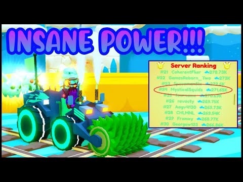 I BECAME INSANELY POWERFUL AND GOT ON THE LEADERBOARDS IN STONE MINER SIM!!!