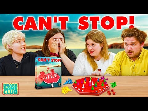 Let's Play CAN'T STOP | Board Game Club