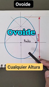 ✅ Trazo de un Ovoide, cualquier Altura 👍 . . #AprendizIndustrial #trazos #tutorial #tecnicos #viralvideo | Aprendiz Industrial
