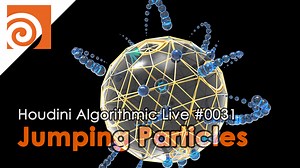 ALGORITHMIC LIVE | JUMPING PARTICLES