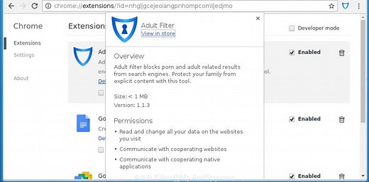 How to remove Adult Filter [Chrome, Firefox, IE, Edge] - MyAntiSpyware