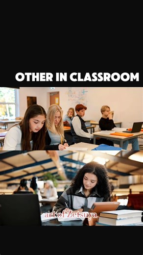 “Other Students vs Me in Class 😎✏️ | Relatable Art Short”