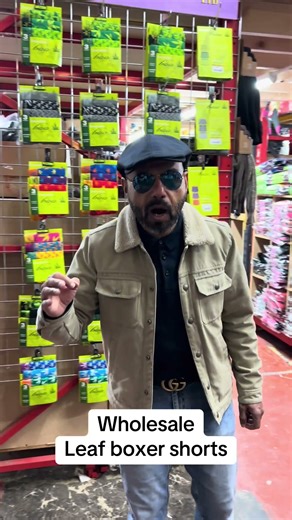 Wholesale Leaf Boxer Shorts | Comfortable & Trendy Men’s Underwear in Bulk