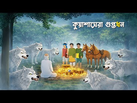 কুয়াশাঘেরা গুপ্তধন | Magical Bengali Fantasy Story | Bangla Moral Golpo | Wahid Creation Cartoon