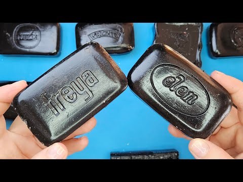 ASMR SOAP - Painted Soap Cutting Asmr - Soap Cutting - ASMR Video