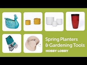 Spring Planters & Gardening Tools | The Spring Shop® | Hobby Lobby®