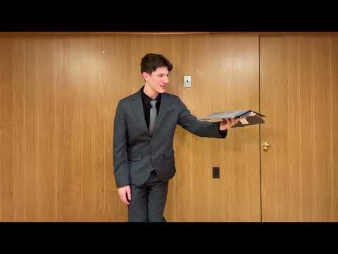 Joshua David Bonyak Program Oral Interpretation 2025
