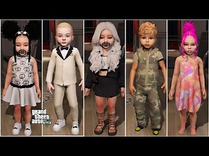👶100+ Baby Ped Collection for Gta 5 Fivem RP servers and Singleplayer |Custom Toodler Peds|Kid Peds