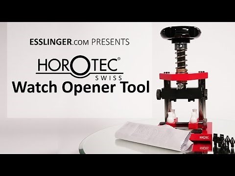 Horotec Watch Opener Tool Professional Watchmakers Back Remover