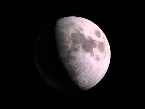 2011 Moon Phases Animation [1080p]