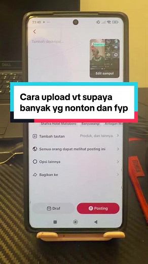 Tutorial cara upload vt supaya fyp #tutorial #upload #fyp | Upload Videos On TikTok