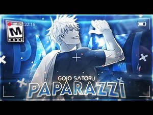 Jujutsu Kaisen - Gojo 🤩 Paparazzi [Edit/AMV] 4K