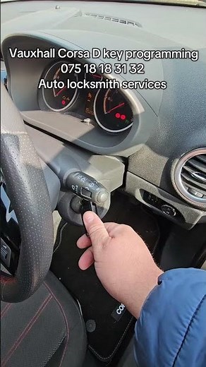 Corsa D key programming. 075 18 18 31 32. @AutomotiveTrustLocksmith