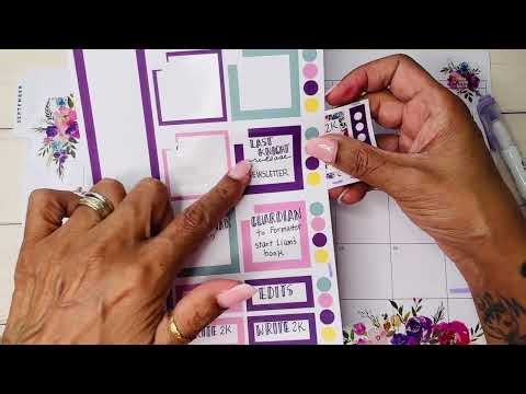 How I plan my writing (September)