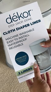 Transforms into a cloth diaper pail ✅ {: @kayleecardona} | Dekor Diaper Pails | Facebook